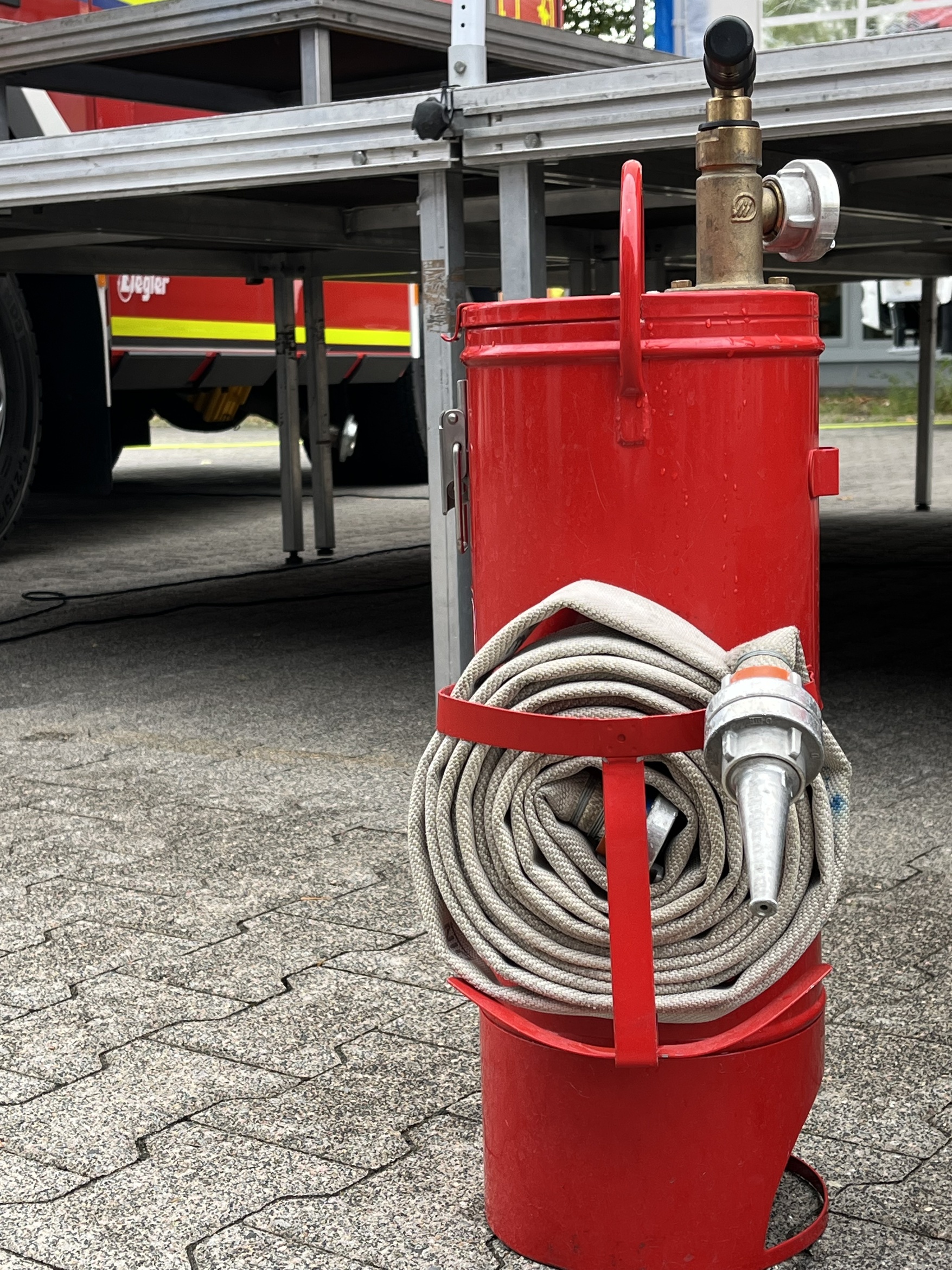 Ökumenischer Gottesdienst zum Jubiläum 150 Jahre Freiwillige Feuerwehr Kahl - mit Fahrzeugweihe