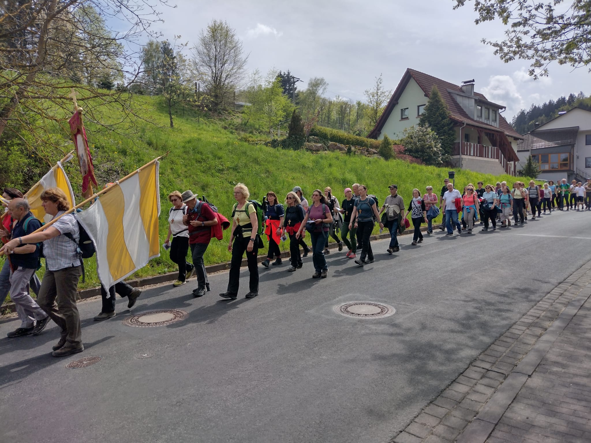 Fußwallfahrt nach Rengersbrunn 2023