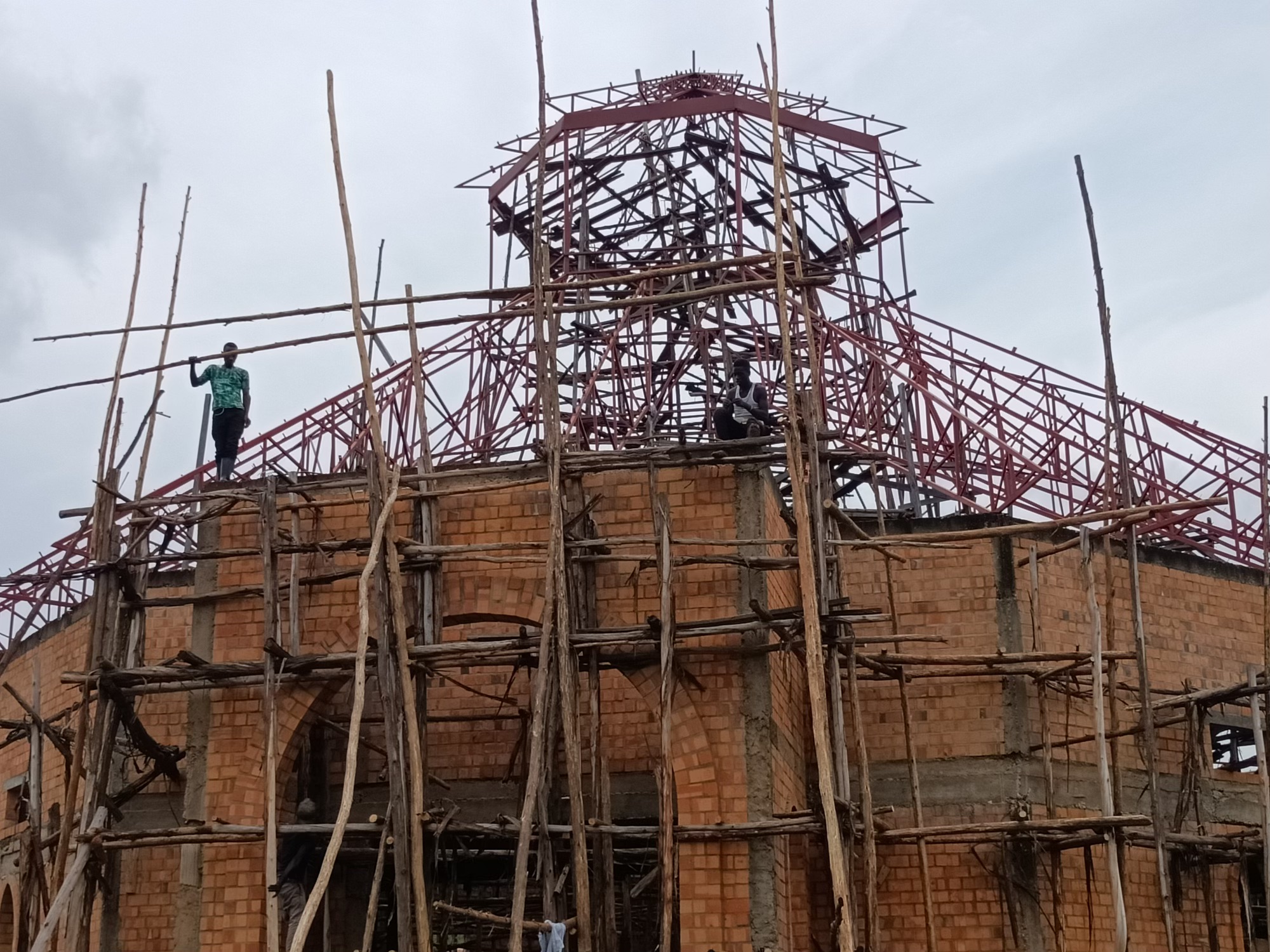 Kirchenneubau, Murro, Uganda