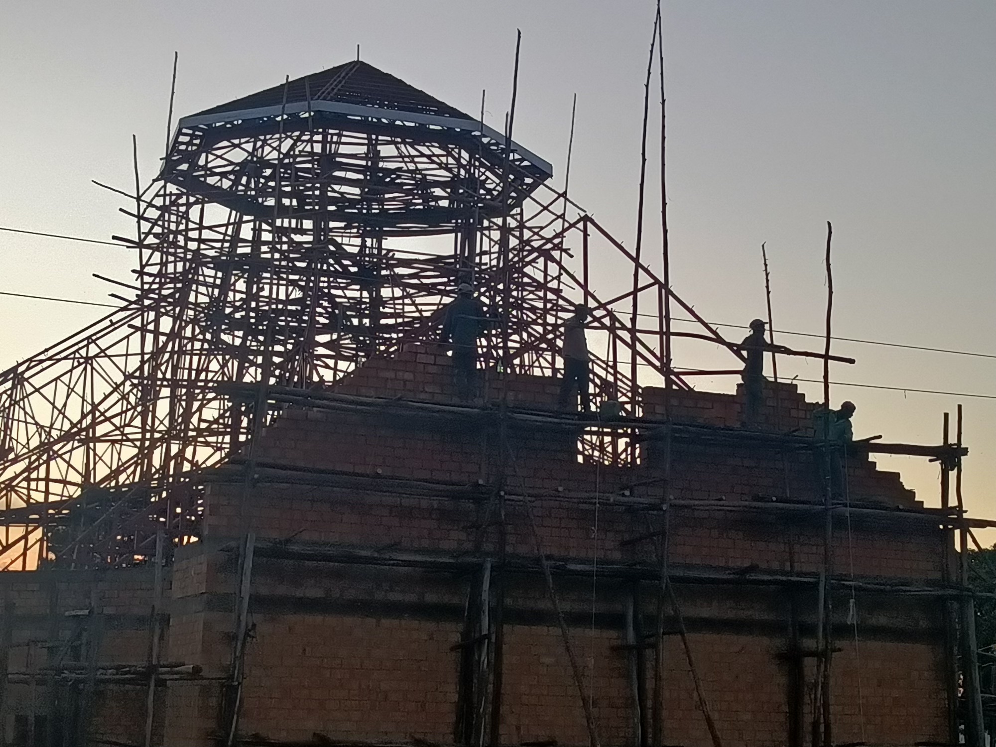 Kirchenneubau, Murro, Uganda