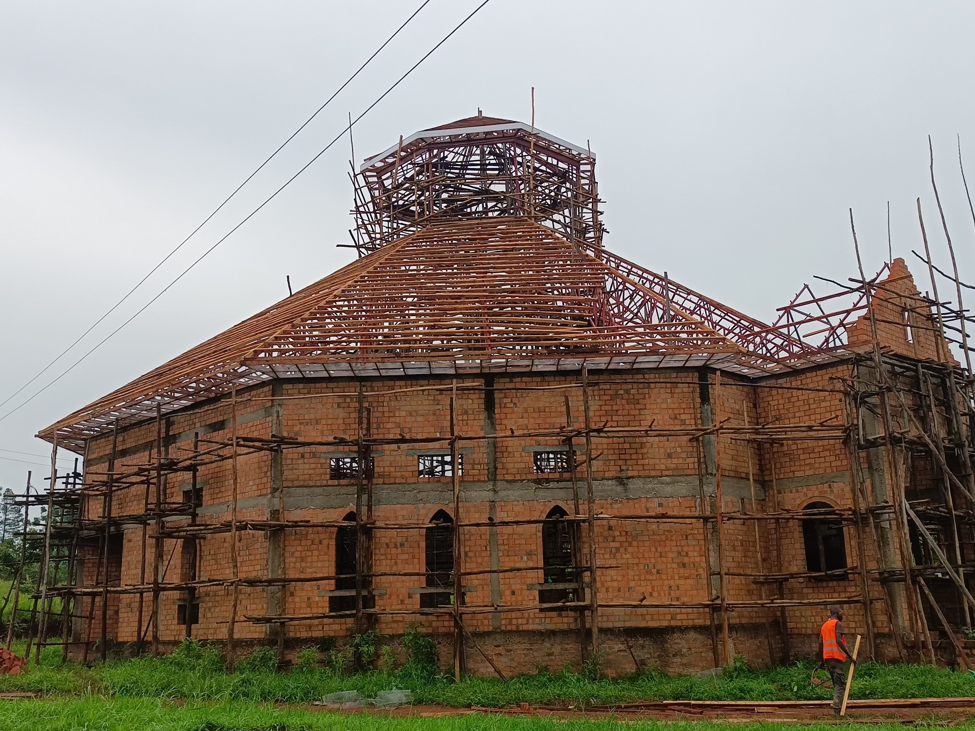 Kirchenneubau, Murro, Uganda