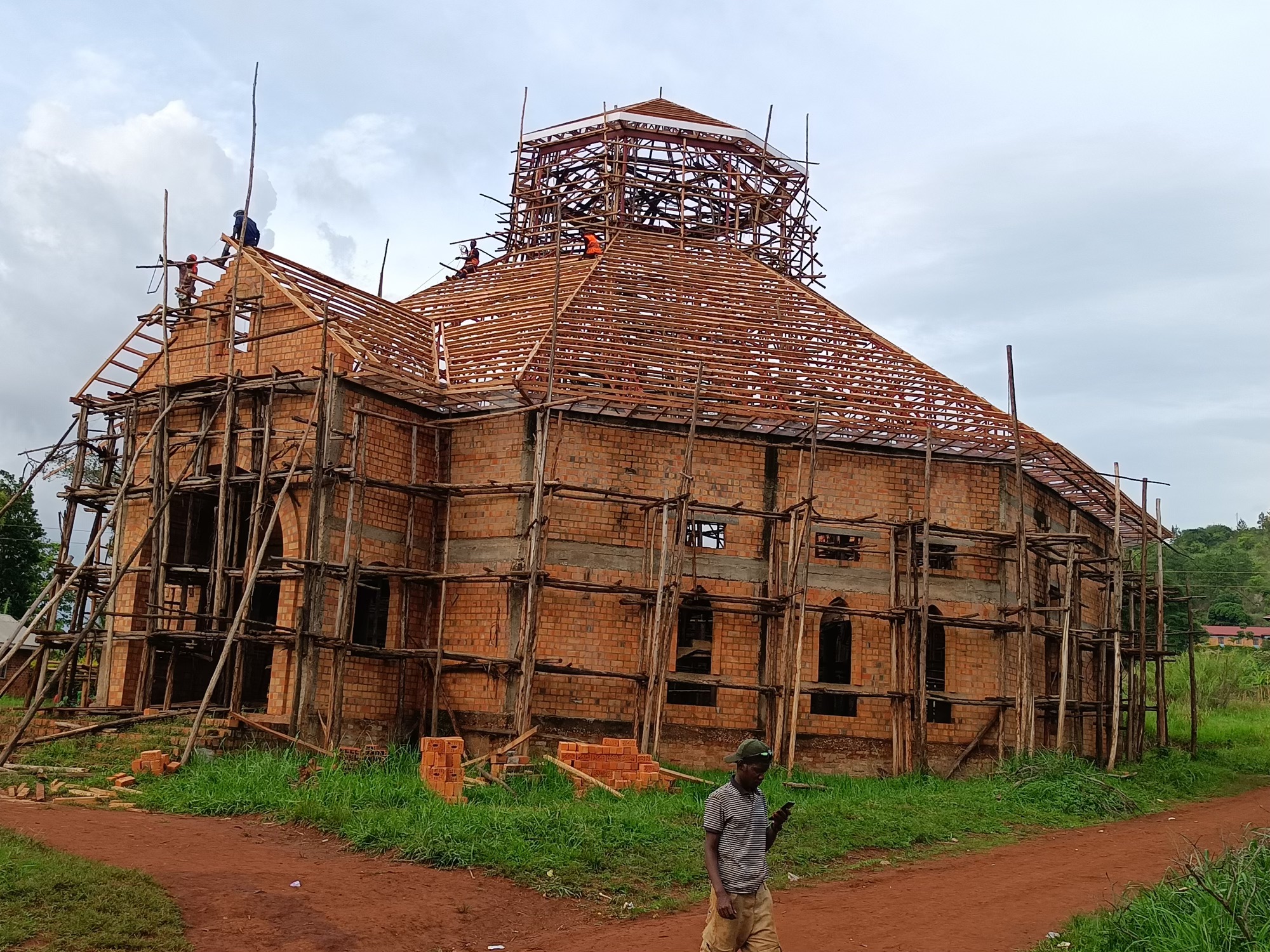 Kirchenneubau, Murro, Uganda