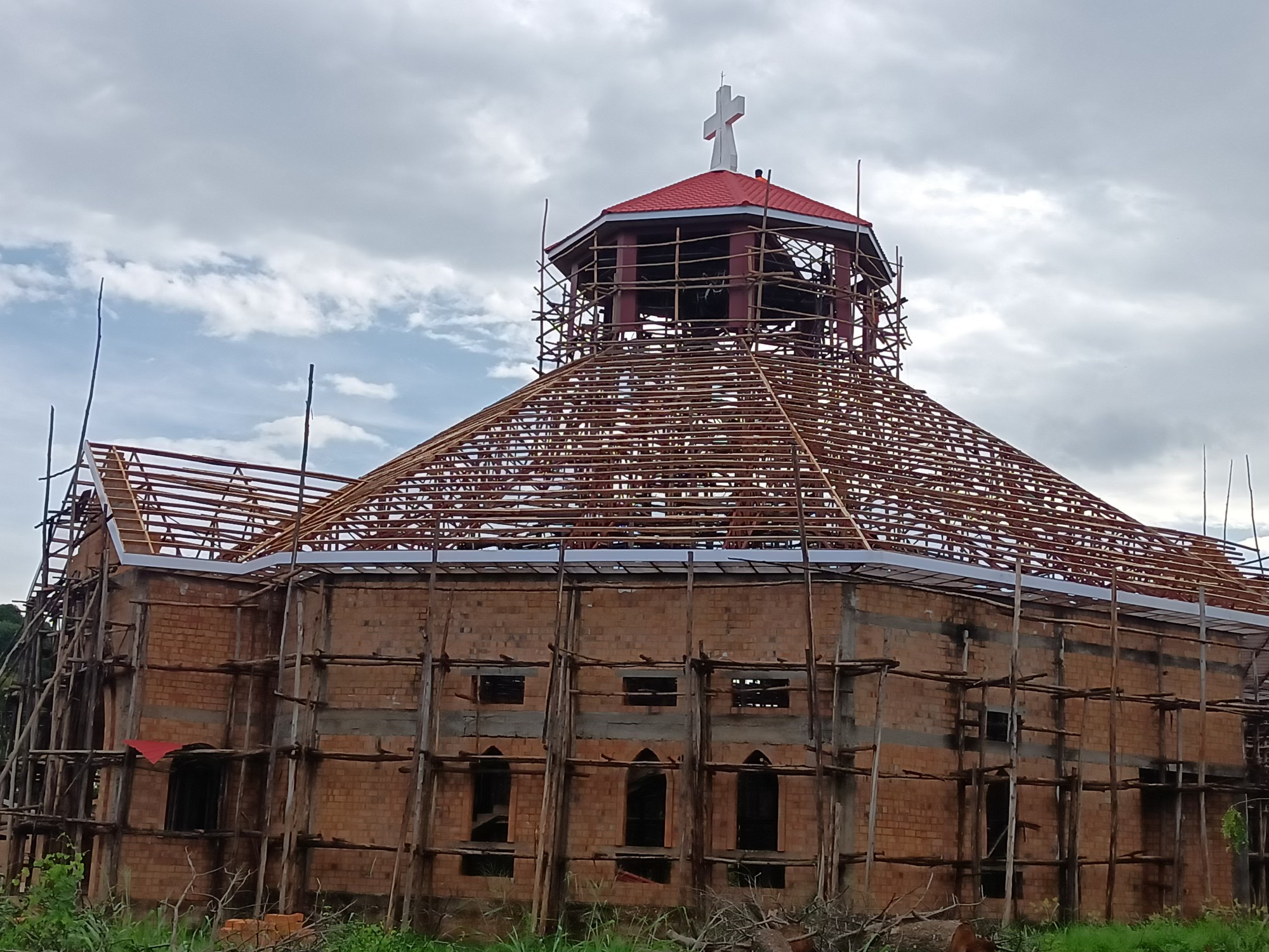 Kirchenneubau, Murro, Uganda