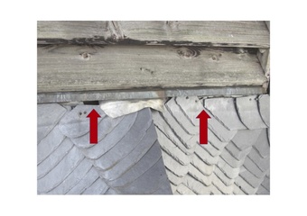 Mängelfeststellung am Turm der Pfarrkirche St. Margareta Kahl