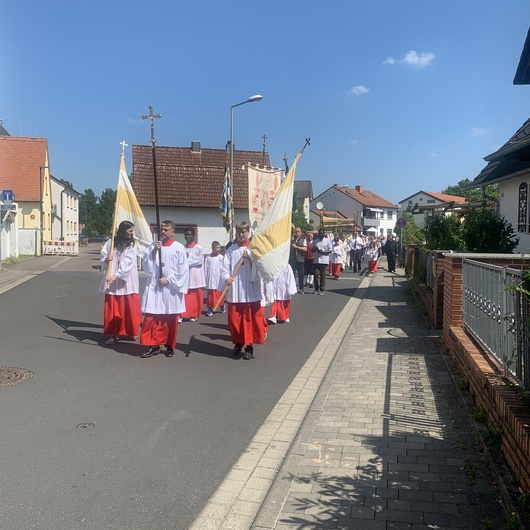 Kahl Fronleichnamsprozession 2025 Kahl Fronleichnamsprozession 2025