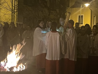 Osternacht - Osterkerze