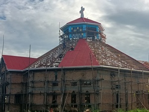 Kirchenneubau, Murro, Uganda