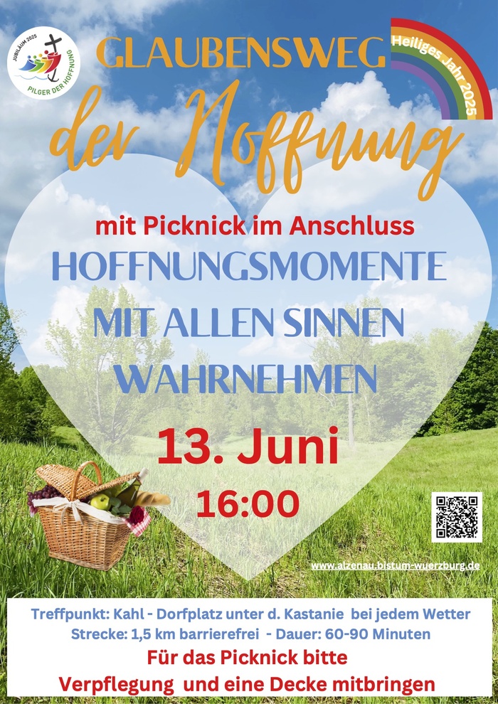 Hoffnungsmomente wahrnehmen beim Glaubensweg in der Kahlaue Hoffnungsmomente wahrnehmen beim Glaubensweg in der Kahlaue