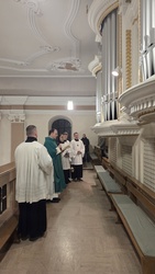 Festgottesdienst mit Segnung der instandgesetzten Orgel durch Weihbischof Paul Reder