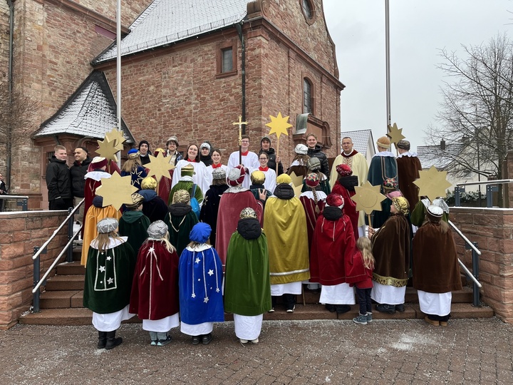 Sternsinger in Kahl