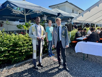 Einweihung Schützenheim Kahl