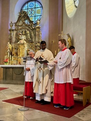 Festgottesdienst zur Einweihung Schützenheim Kahl