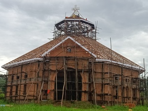 Kirchenneubau, Murro, Uganda