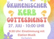 Pilgerinnen und Pilger der Hoffnung - ökumenischer Kerb-Gottesdienst in Kahl