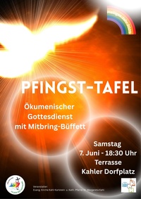 Pfingsttafel - ökumenischer Gottesdienst