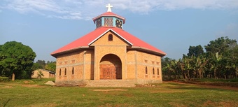 Kirchenneubau, Murro, Uganda