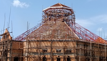 Kirchenneubau, Murro, Uganda